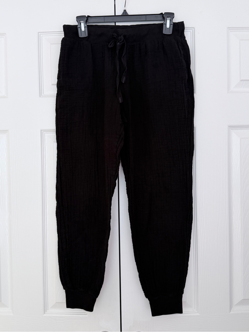 Stateside Black Drawstring Jogger Pants